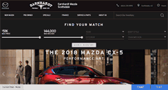 Desktop Screenshot of earnhardtmazda.com